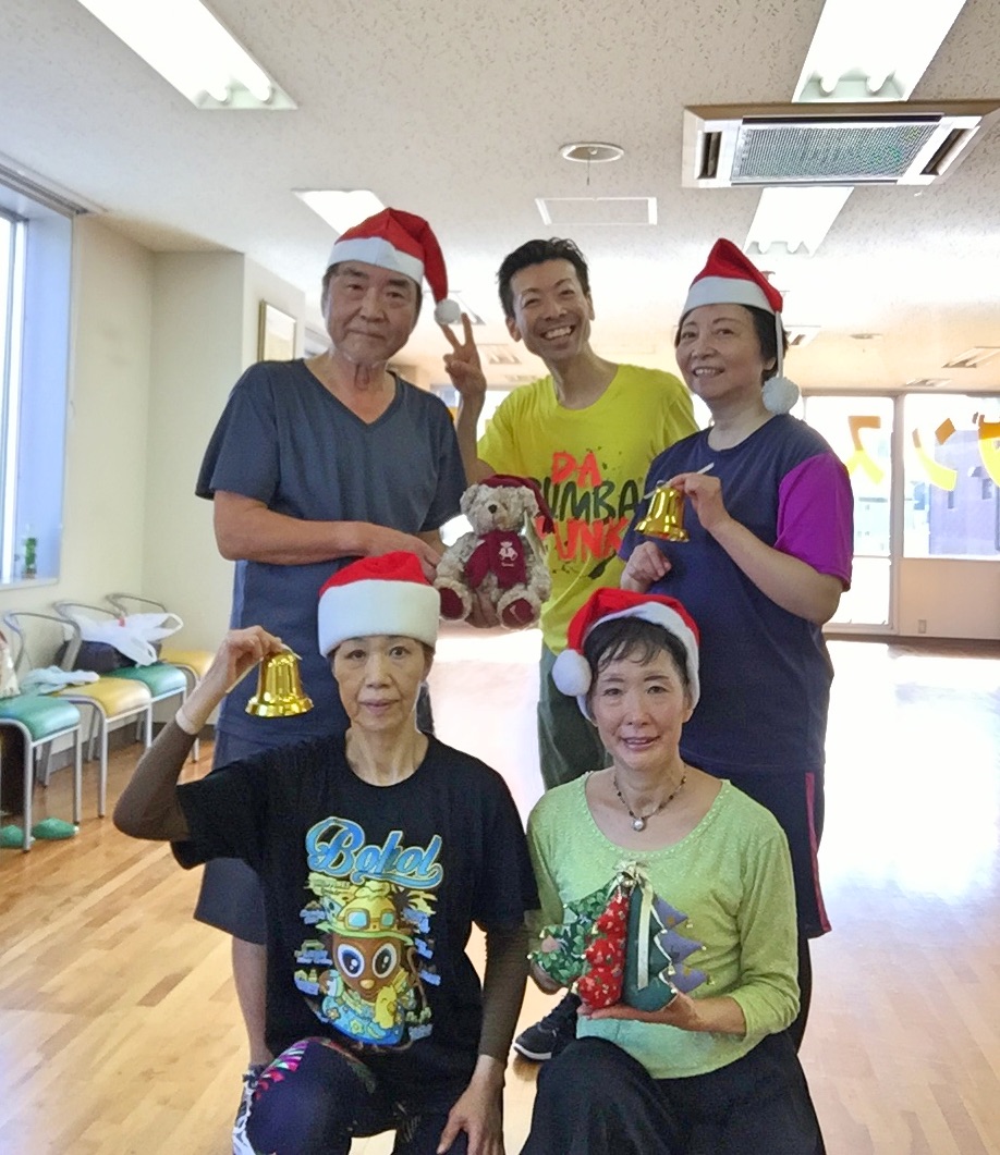 クリスマス Zumba東京都 墨田区 菊川 高橋 ダンススペースオオヤ